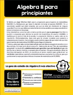 Algebra II for Beginners (Spanish Edition)
