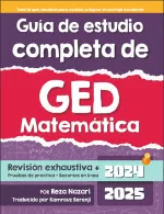 📘 GED Math Study Guide (Spanish Edition) 24-25
