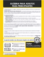 Algebra for Adults for Beginners 2024 (Spanish Edition)