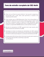 GED Math Complete Study Guide (Spanish Edition)