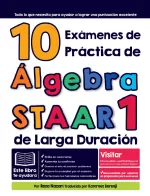 10 STAAR Algebra I Practice Tests (Spanish Edition)