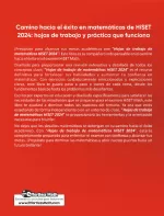 HiSET Math Workbook 2024 (Spanish Edition)