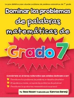 Mastering Grade 7 Math Word Problems (Spanish Edition)