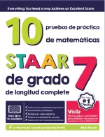 STAAR Grade 7 Math Practice Tests (Spanish Edition)