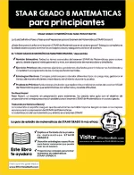 STAAR Grade 8 Math for Beginners (Spanish Edition)