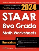 STAAR Grade 8 Math Worksheets (Spanish Edition)