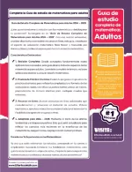 Complete Adult Math Study Guide 2024–2025 (Spanish Edition)