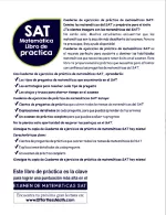 SAT Math Practice Workbook (Spanish Edition)