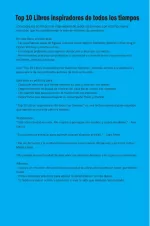 Top 10 Most Inspiring Books of All Time (Spanish Edition)