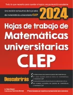CLEP College Mathematics Worksheets 2024 (Spanish Edition)