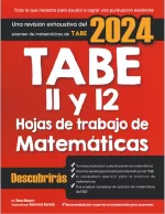 TABE 11 & 12 Math Workbook (Spanish Edition)