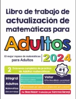 📘 Adult Math Practice Workbook (Spanish Edition)