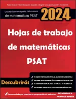 PSAT Math Worksheets 2024 (Spanish Edition)