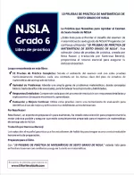 10 NJSLA Grade 6 Math Practice Tests (Spanish Edition)