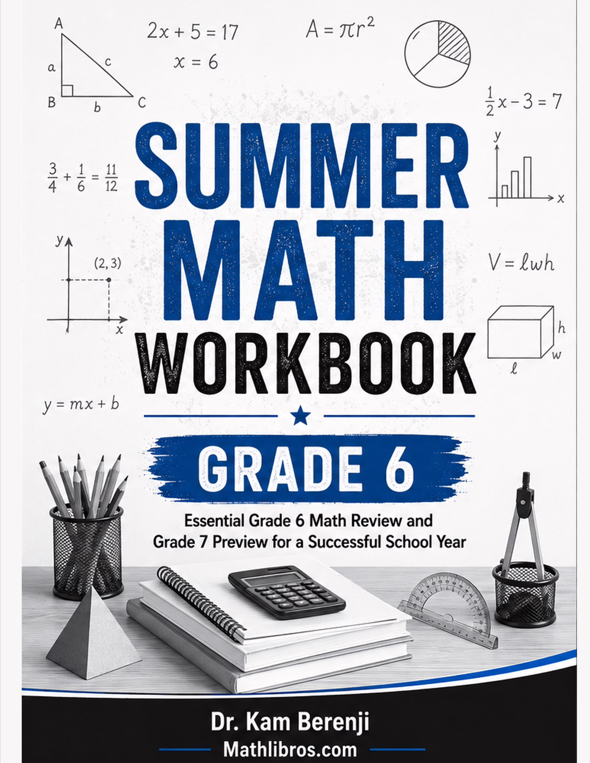 Summer Math Workbook Grade 6